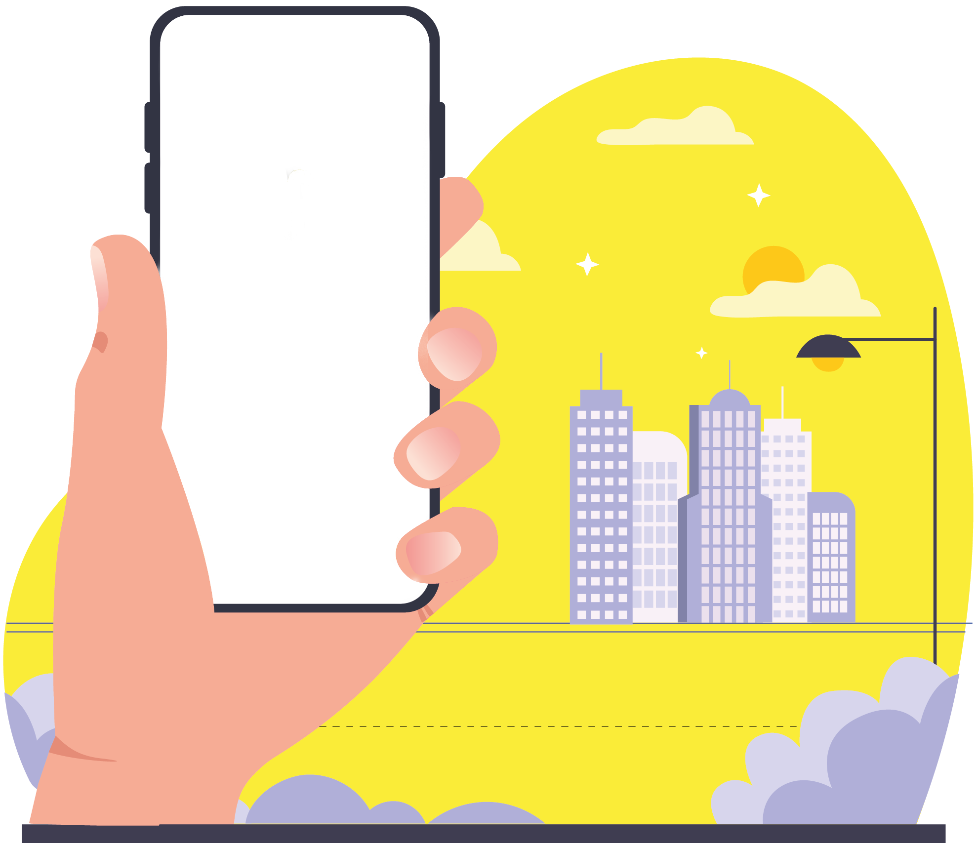 App de beloq: interfaz de la aplicación móvil